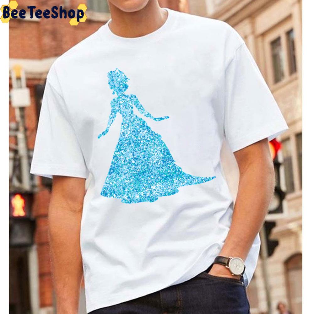 Blue Art The Princess And The Frog Unisex T-Shirt Blue Art The Princess And The Frog Unisex T-Shirt
