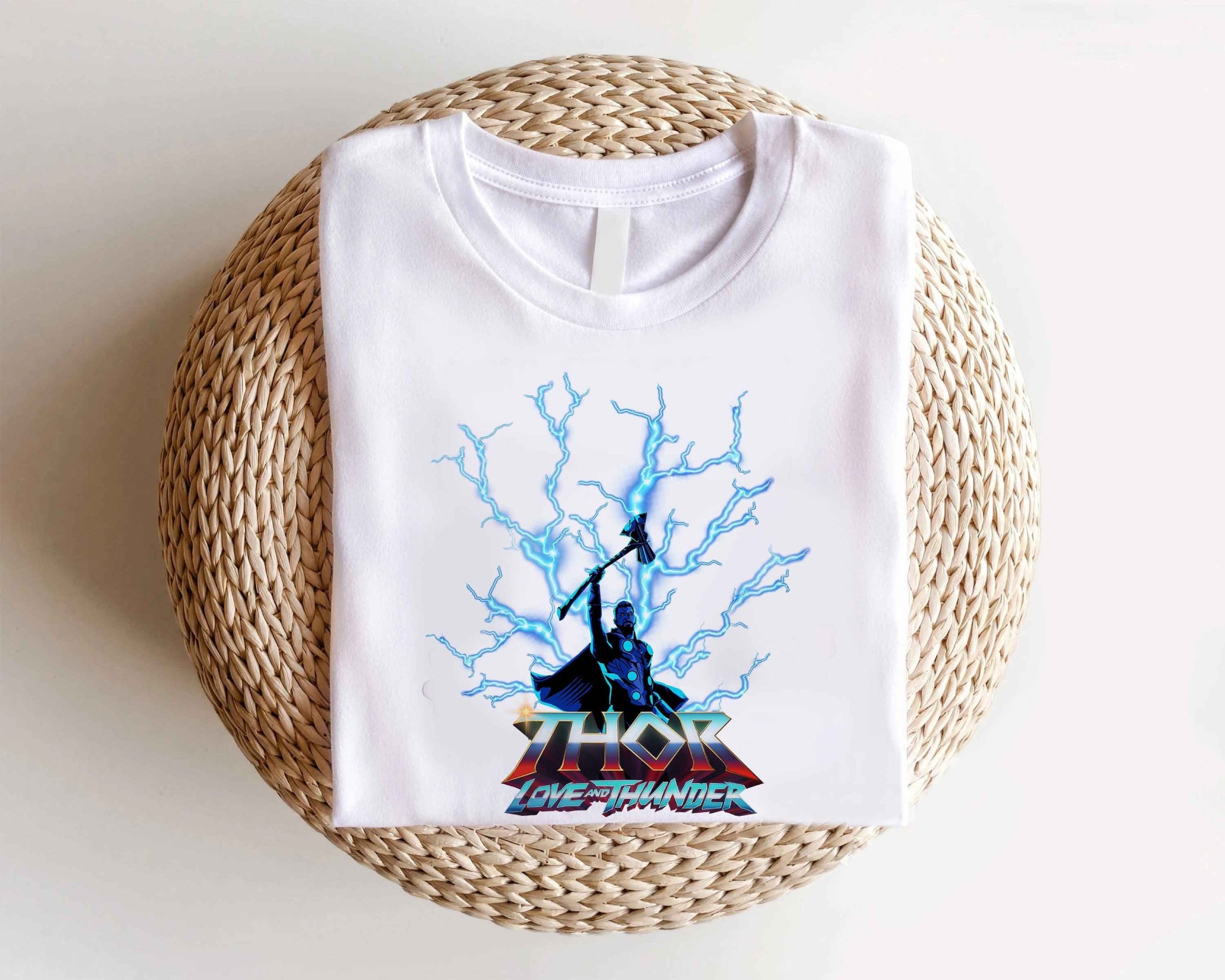 Blue Light Thor Love And Thunder 2022 New Movie Unisex Sweatshirt Blue Light Thor Love And Thunder 2022 New Movie Unisex Sweatshirt