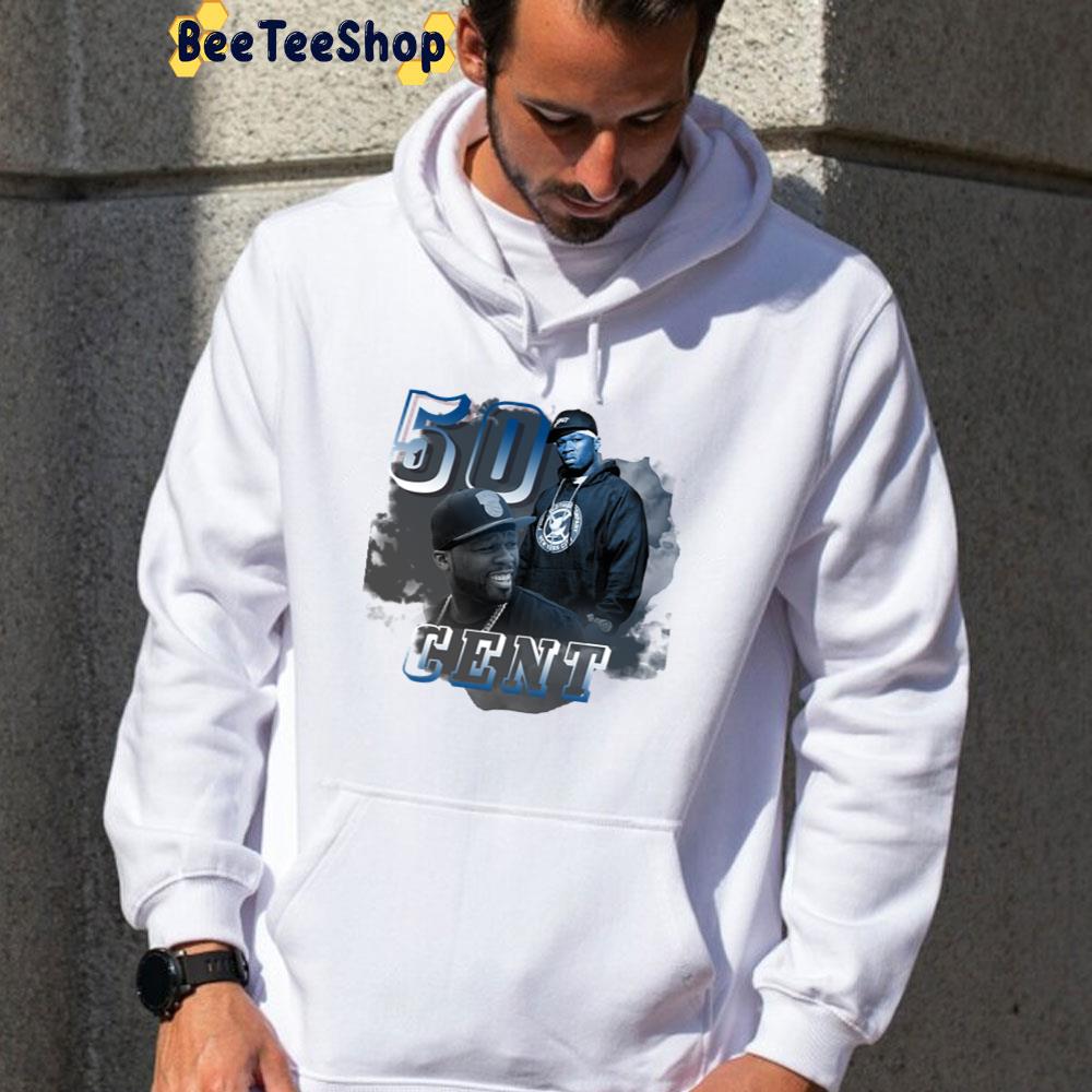 Blue Vintage Art 50 Cent Rapper Unisex T-Shirt Blue Vintage Art 50 Cent Rapper Unisex T-Shirt