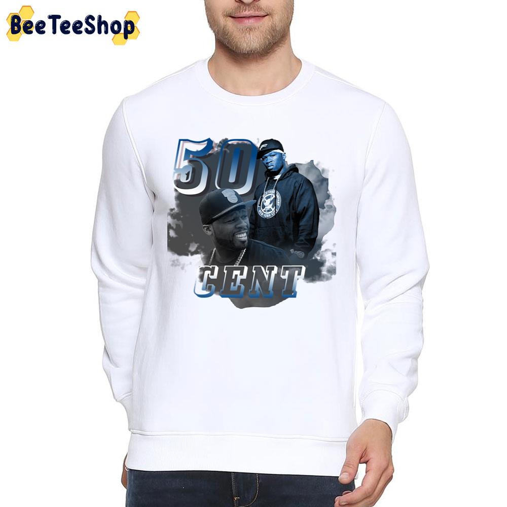 Blue Vintage Art 50 Cent Rapper Unisex T-Shirt Blue Vintage Art 50 Cent Rapper Unisex T-Shirt