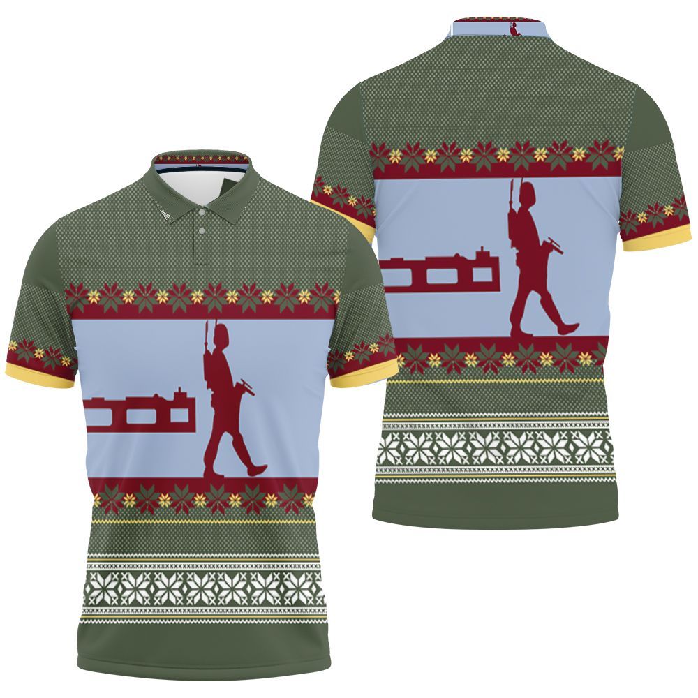 Boba Fett Nordic Christmas Knitting Pattern 3d Jersey Polo Shirt All Over Print Shirt 3d T-shirt Boba Fett Nordic Christmas Knitting Pattern 3d Jersey Polo Shirt All Over Print Shirt 3d T-shirt
