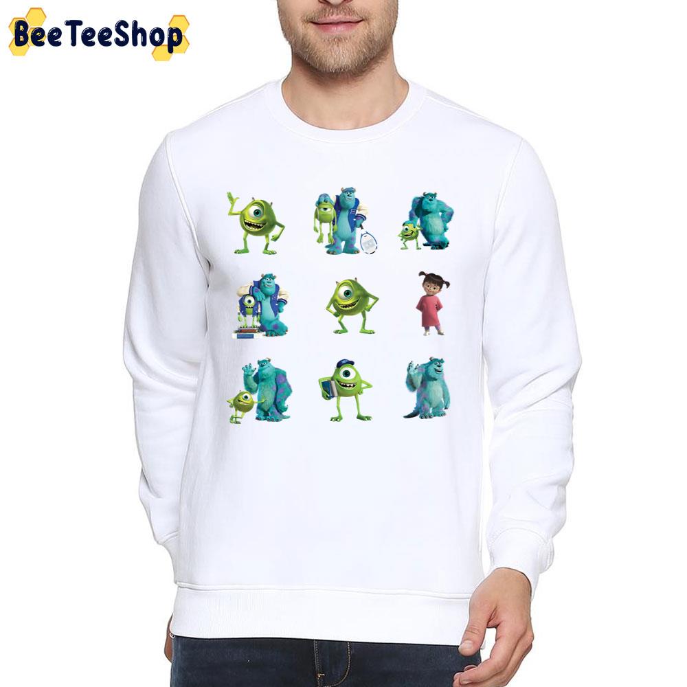Boo Mike And James Monsters Inc Unisex T-Shirt Boo Mike And James Monsters Inc Unisex T-Shirt