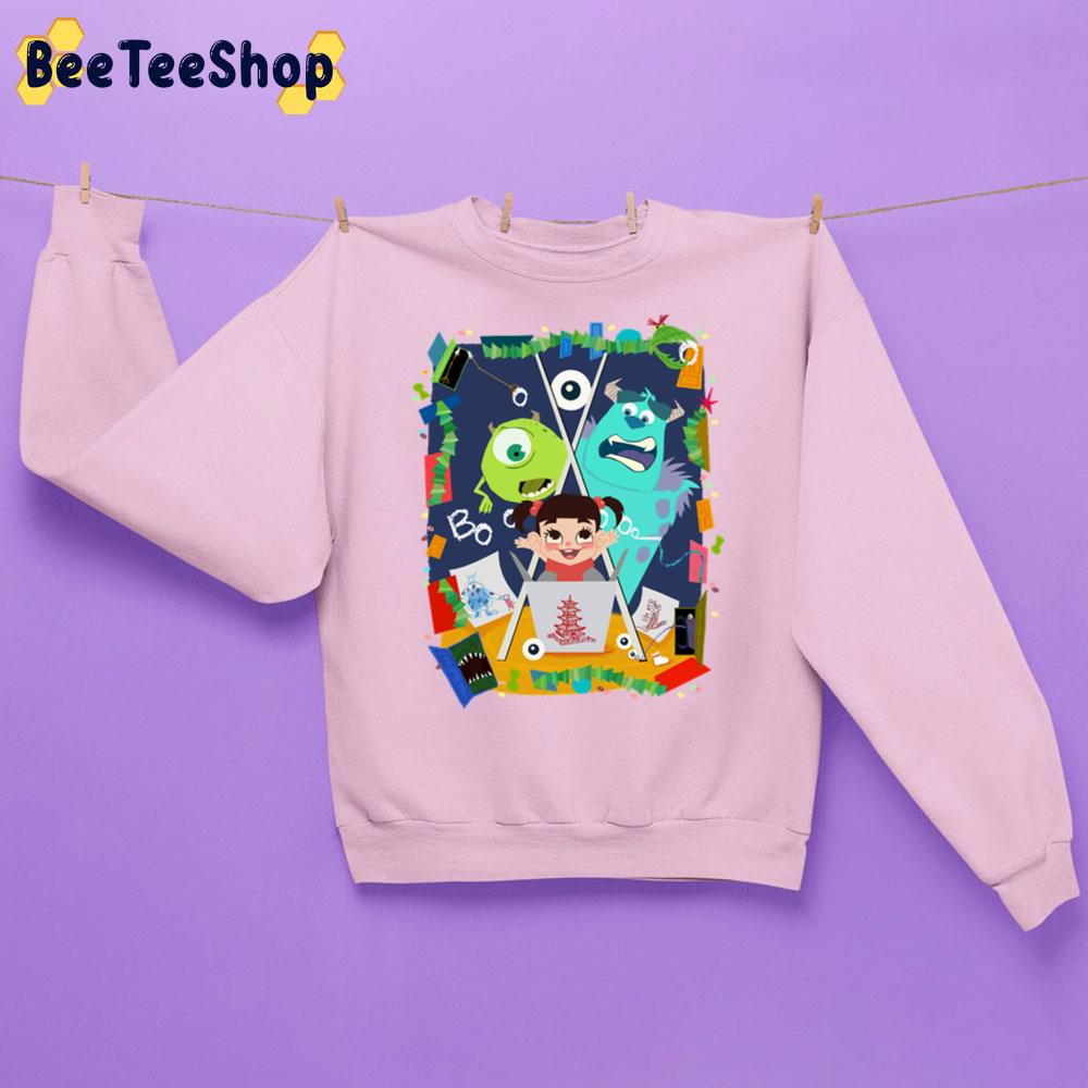 Boo Monsters Inc Unisex Sweatshirt Boo Monsters Inc Unisex Sweatshirt