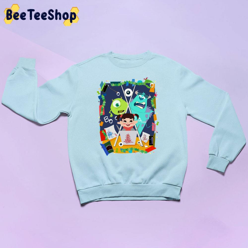 Boo Monsters Inc Unisex Sweatshirt Boo Monsters Inc Unisex Sweatshirt