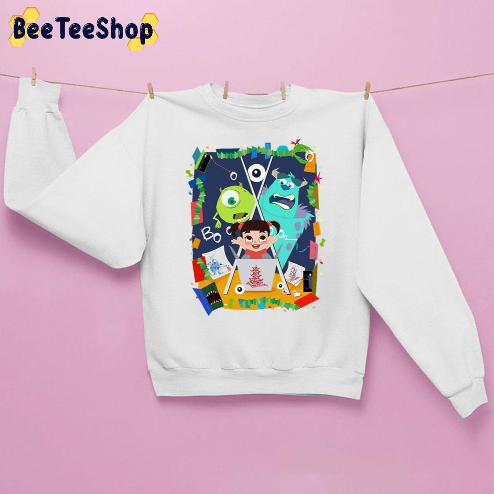 Boo Monsters Inc Unisex Sweatshirt Boo Monsters Inc Unisex Sweatshirt