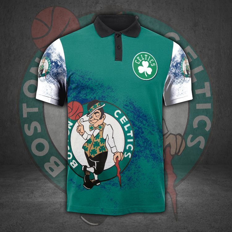 Boston Celtics 3d Polo Shirt Jersey All Over Print Shirt 3d T-shirt Boston Celtics 3d Polo Shirt Jersey All Over Print Shirt 3d T-shirt