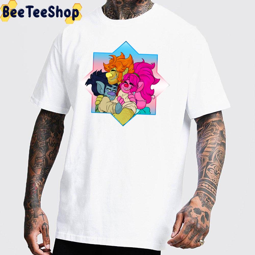 Brick Poppy Sweet Hug Trolls Movie Unisex T-Shirt Brick Poppy Sweet Hug Trolls Movie Unisex T-Shirt