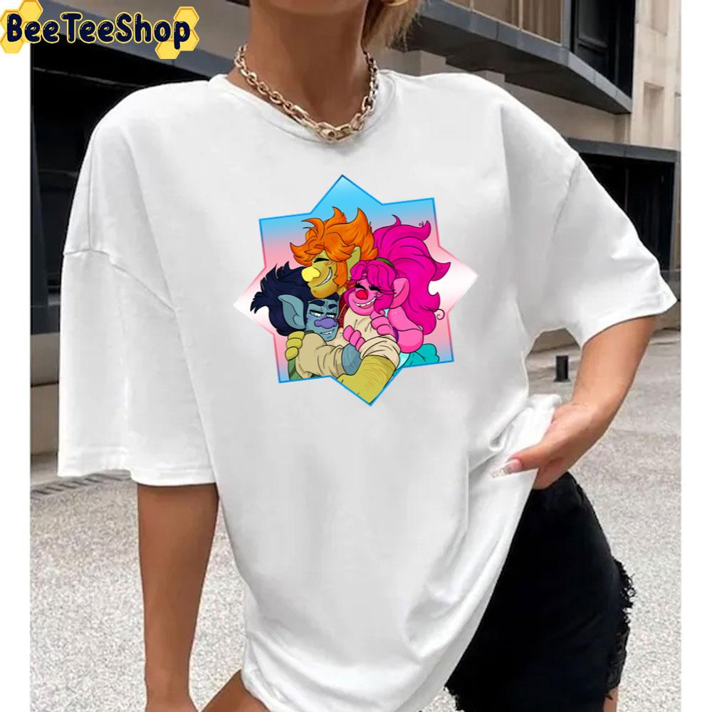Brick Poppy Sweet Hug Trolls Movie Unisex T-Shirt Brick Poppy Sweet Hug Trolls Movie Unisex T-Shirt