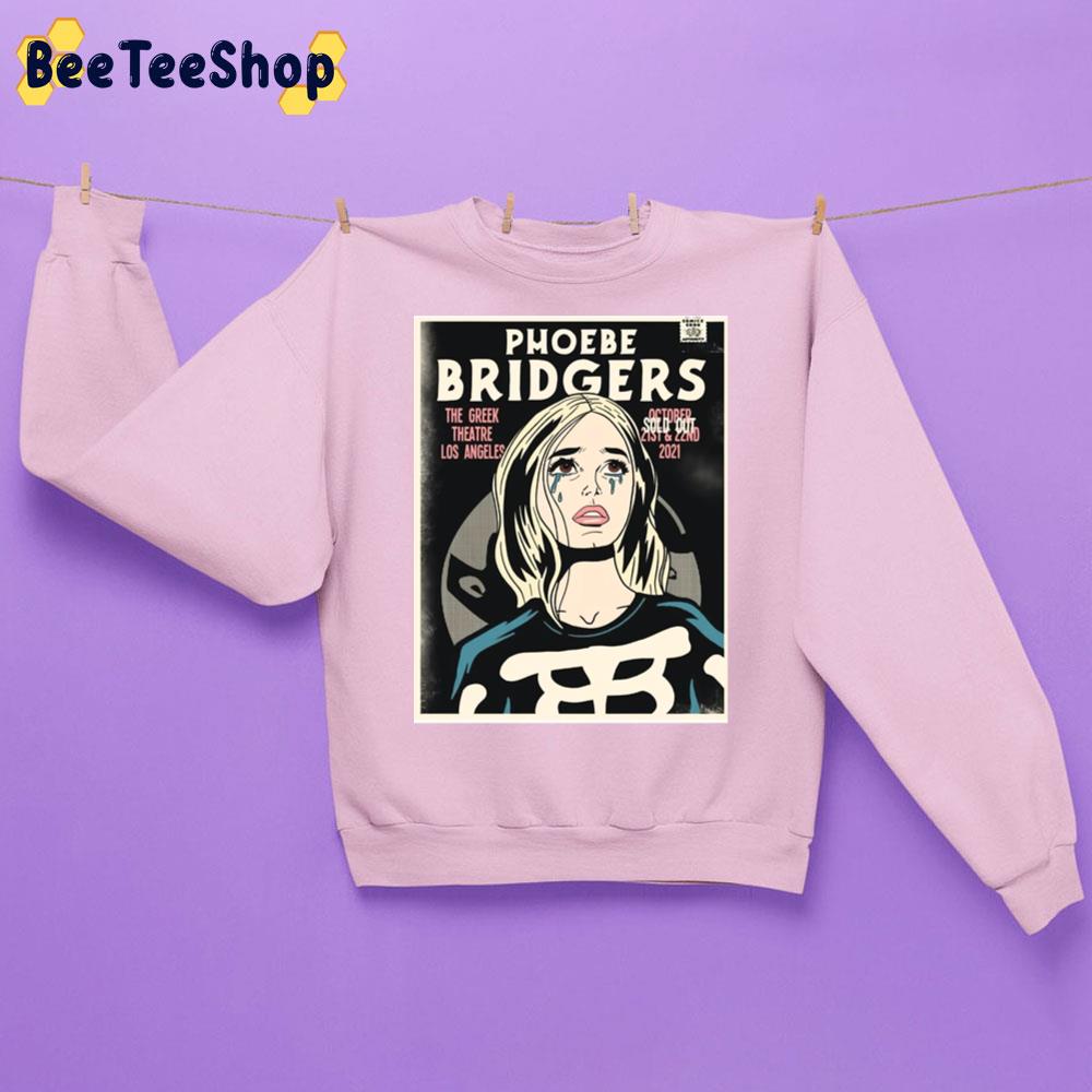 Bridgers Crying Phoebe Bridgers Unisex Sweatshirt Bridgers Crying Phoebe Bridgers Unisex Sweatshirt