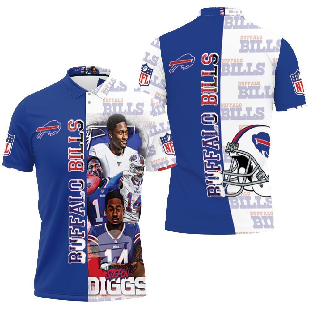 Buffalo Bills Afc East 2020 Stefon Diggs Polo Shirt All Over Print Shirt 3d T-shirt Buffalo Bills Afc East 2020 Stefon Diggs Polo Shirt All Over Print Shirt 3d T-shirt