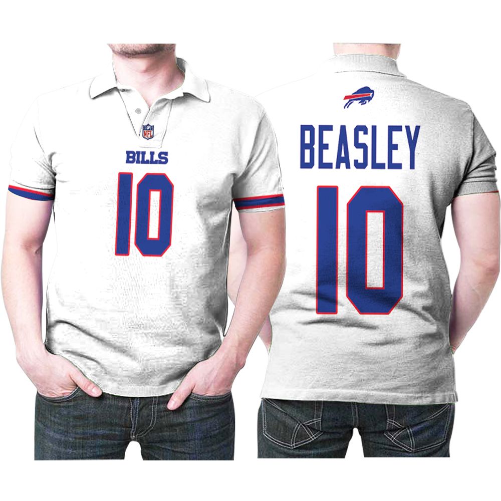 Buffalo Bills Cole Beasley #10 Nfl Great Player American Football Team Game White 3d Designed Allover Gift For Bills Fans Polo Shirt Buffalo Bills Cole Beasley #10 Nfl Great Player American Football Team Game White 3d Designed Allover Gift For Bills Fans Polo Shirt