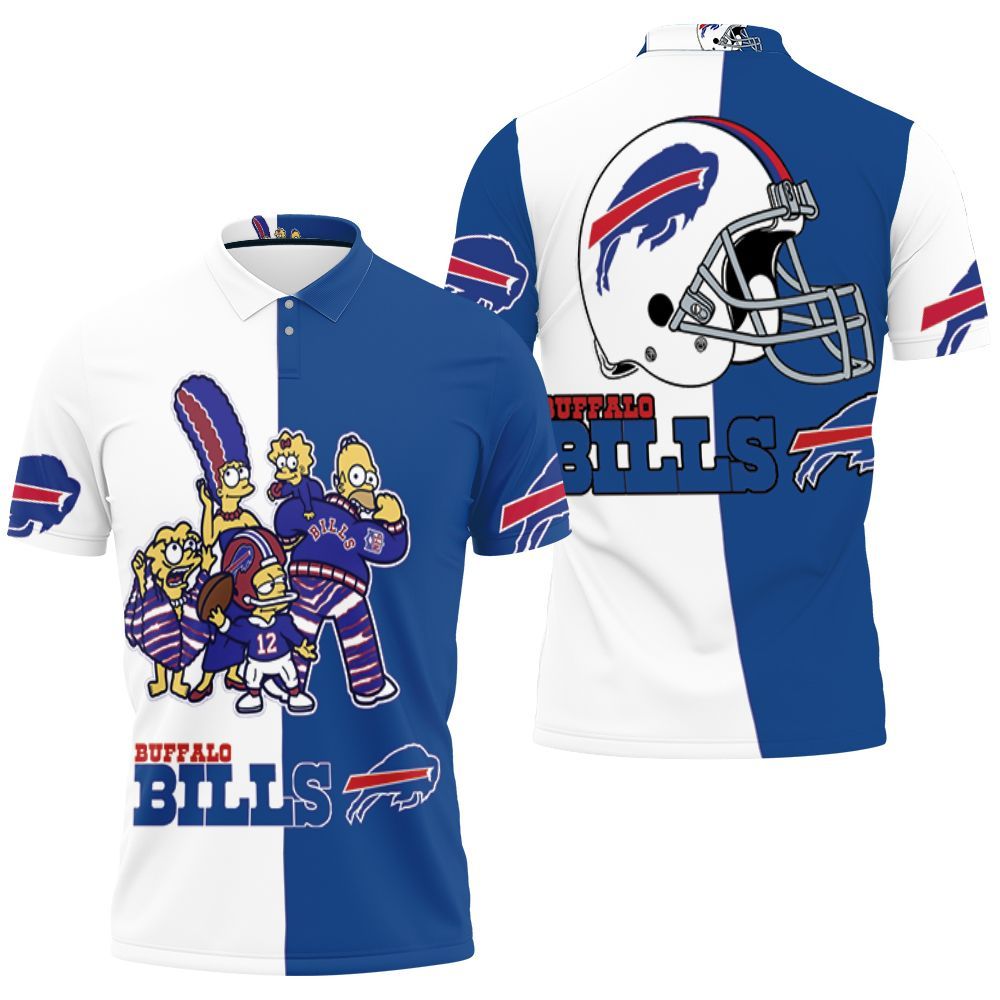 Buffalo Bills The Simpsons Family Fan Afc East Division 2020 Champs Polo Shirt All Over Print Shirt 3d T-shirt Buffalo Bills The Simpsons Family Fan Afc East Division 2020 Champs Polo Shirt All Over Print Shirt 3d T-shirt