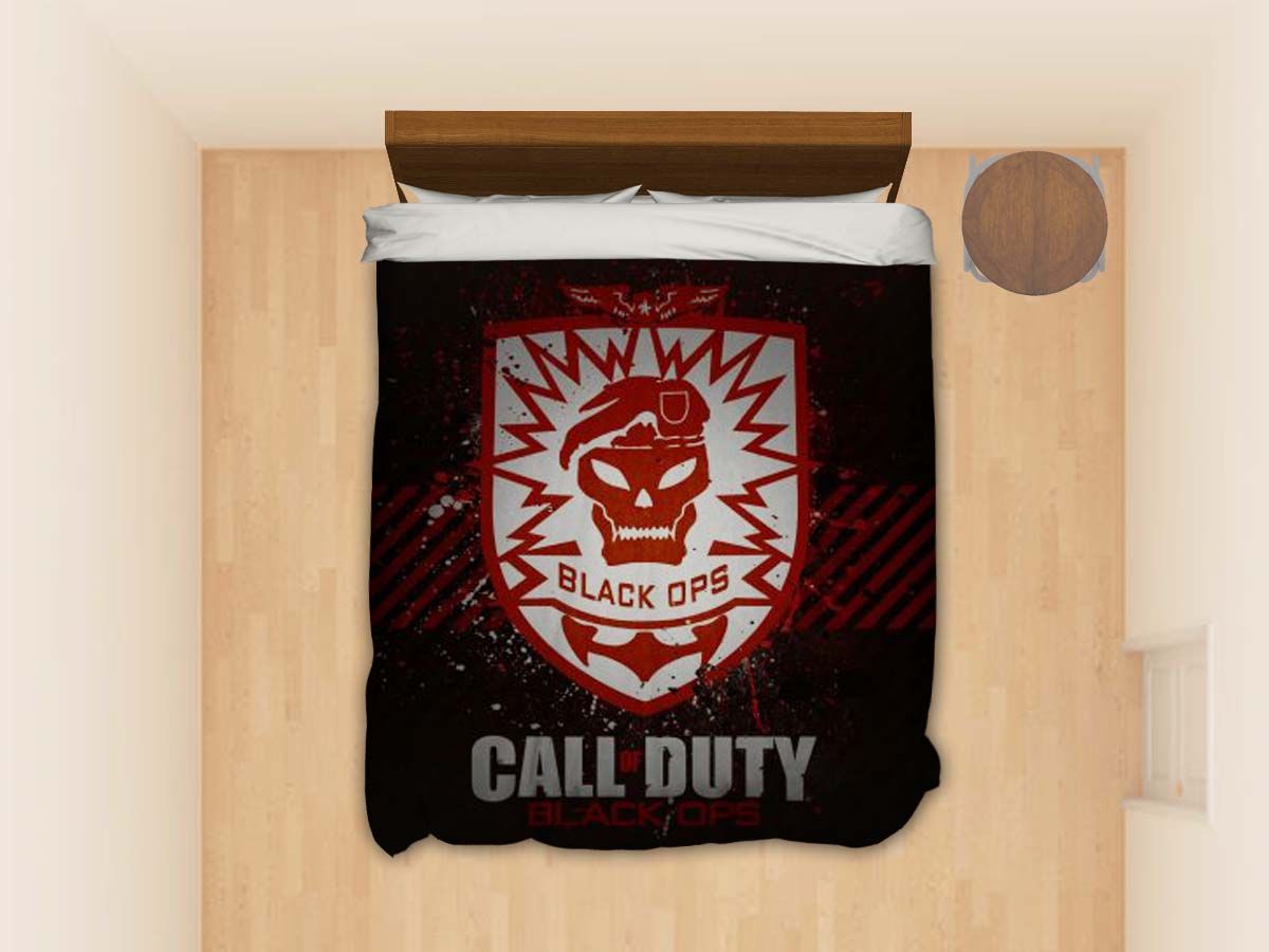 Call Of Duty Black Ops Custom Bedding Set (&Amp Pillowcases) Call Of Duty Black Ops Custom Bedding Set (&Amp Pillowcases)
