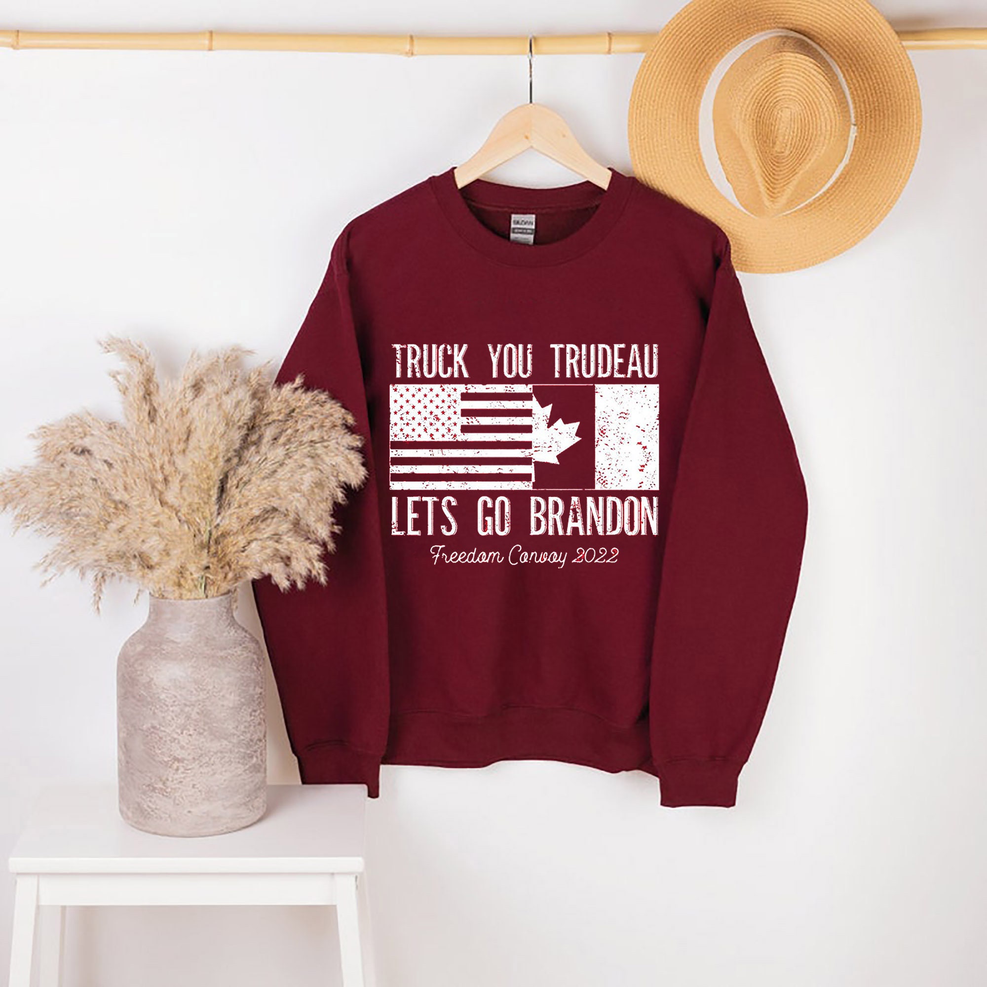 Canadian Freedomsupport Truckers Unisex Sweatshirt Canadian Freedomsupport Truckers Unisex Sweatshirt