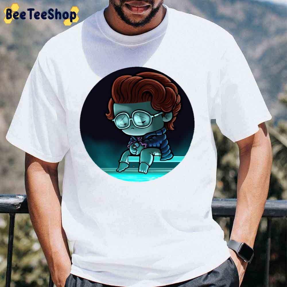 Cartoon Style Lonely Barb Stranger Things 4 Unisex T-Shirt Cartoon Style Lonely Barb Stranger Things 4 Unisex T-Shirt