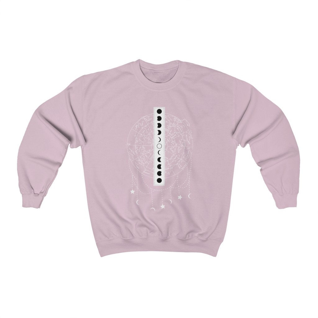 Celestial Constellation Star Chart Moon Unisex Sweatshirt Celestial Constellation Star Chart Moon Unisex Sweatshirt