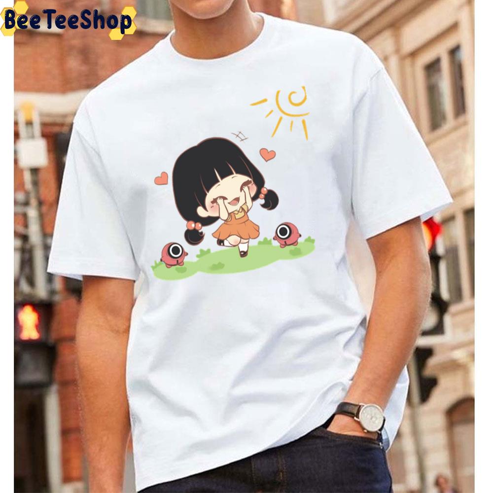 Chibi Art Squid Game Unisex T-Shirt Chibi Art Squid Game Unisex T-Shirt