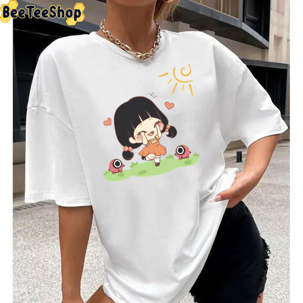 Chibi Art Squid Game Unisex T-Shirt Chibi Art Squid Game Unisex T-Shirt