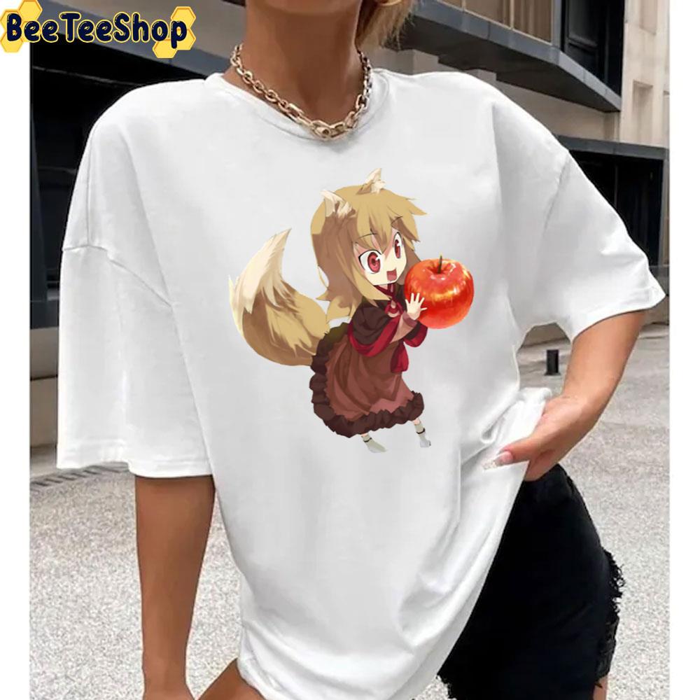 Chibi Spice And Wolf Holo Unisex T-Shirt Chibi Spice And Wolf Holo Unisex T-Shirt