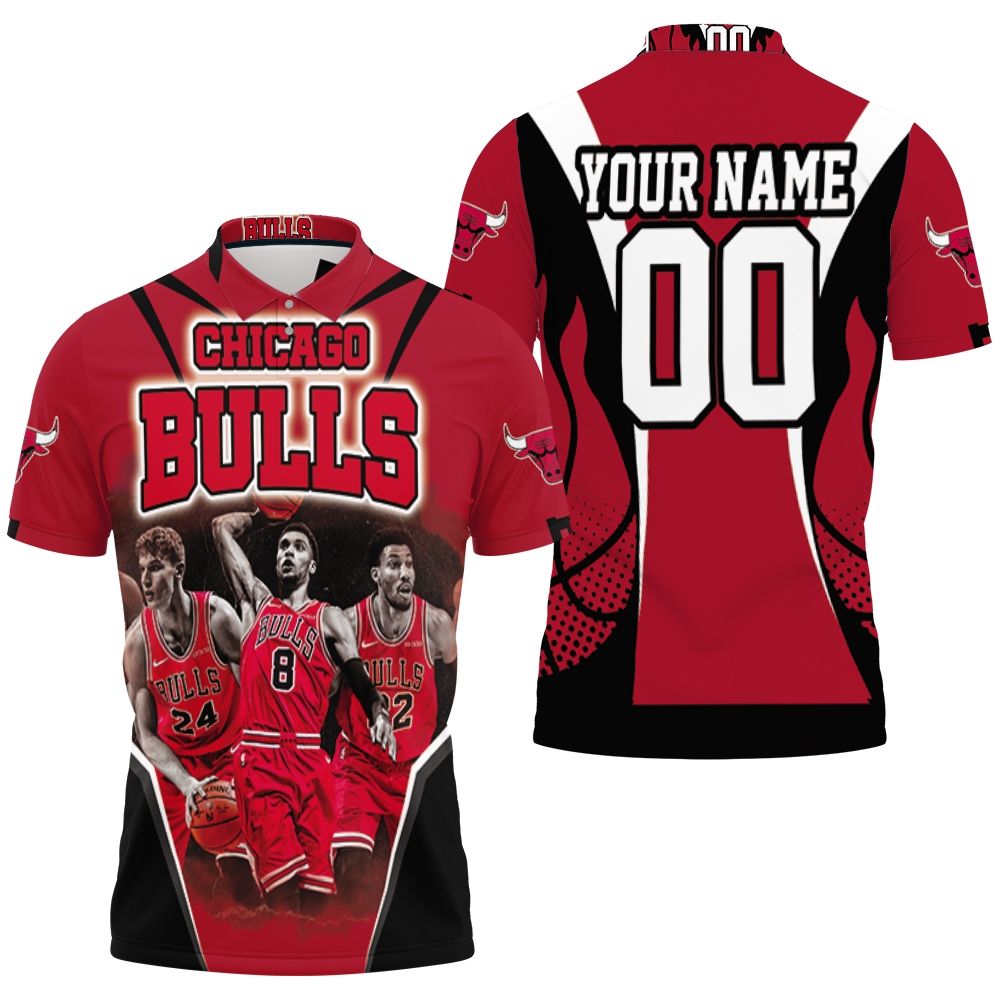 Chicago Bulls Michael Jordan With Legends Personalized Polo Shirt All Over Print Shirt 3d T-shirt Chicago Bulls Michael Jordan With Legends Personalized Polo Shirt All Over Print Shirt 3d T-shirt