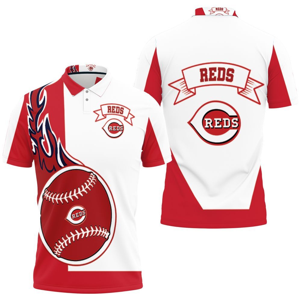 Cincinnati Reds 3d Polo Shirt All Over Print Shirt 3d T-shirt Cincinnati Reds 3d Polo Shirt All Over Print Shirt 3d T-shirt