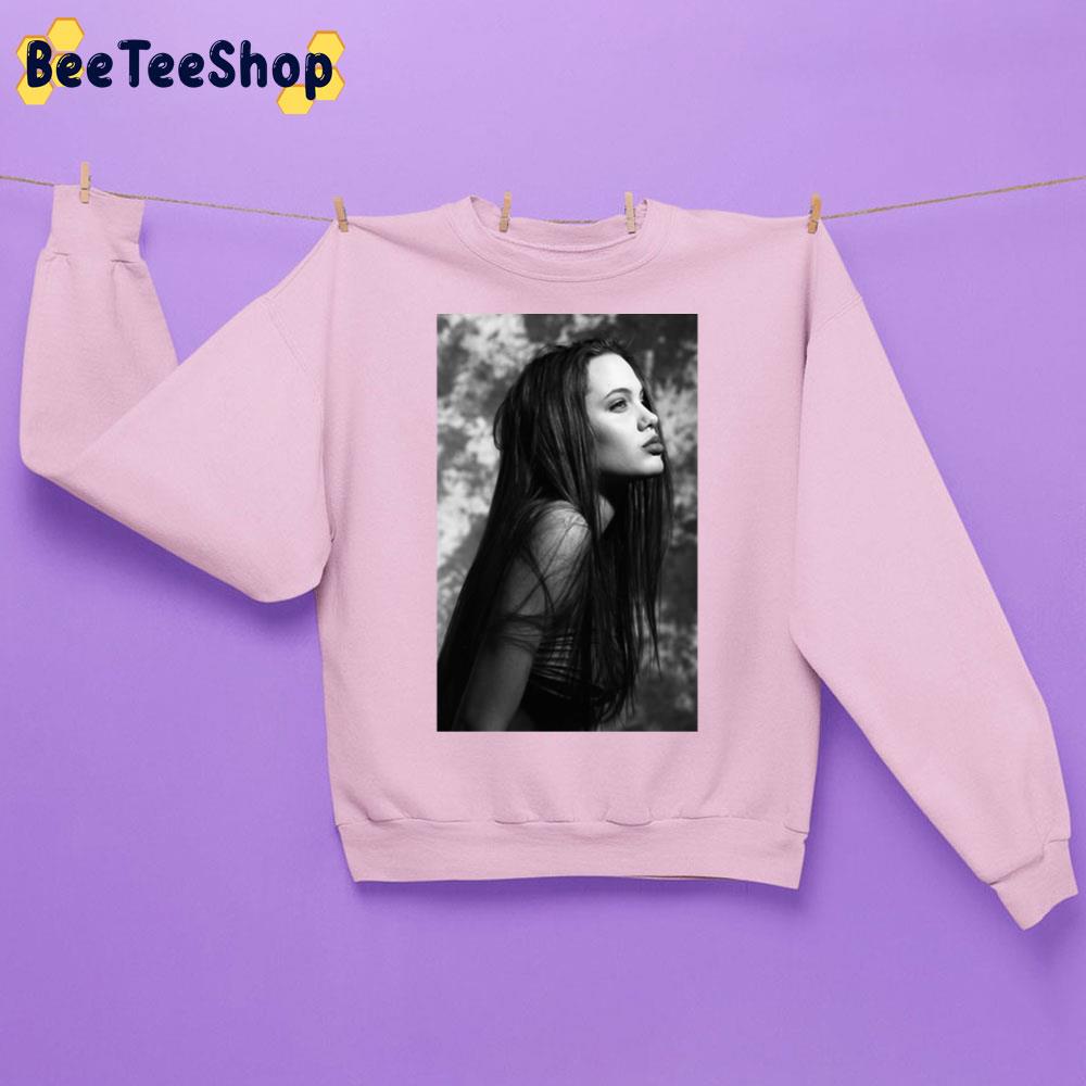 Classic Art Angelina Jolie Unisex Sweatshirt Classic Art Angelina Jolie Unisex Sweatshirt