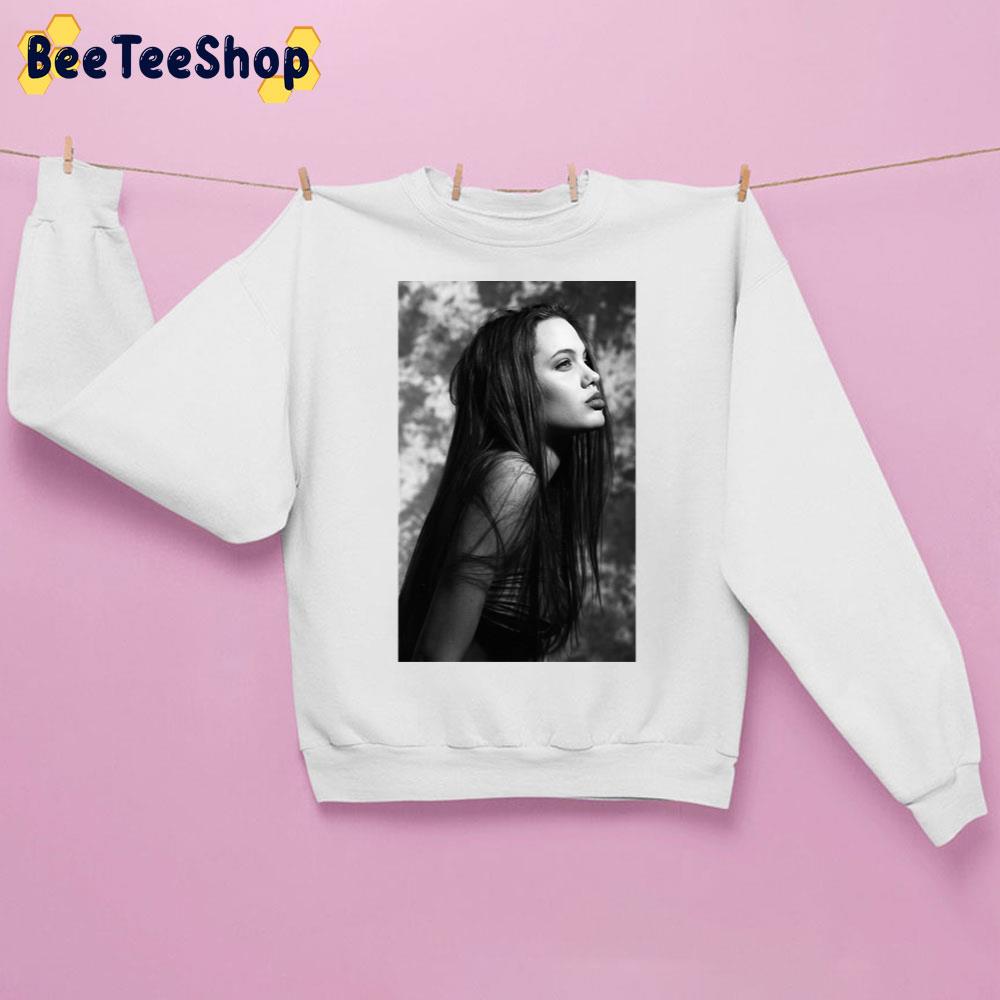 Classic Art Angelina Jolie Unisex Sweatshirt Classic Art Angelina Jolie Unisex Sweatshirt