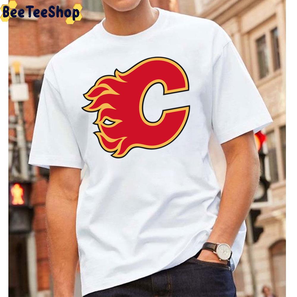 Classic Logo Calgary Flames Hockey Unisex T-Shirt Classic Logo Calgary Flames Hockey Unisex T-Shirt