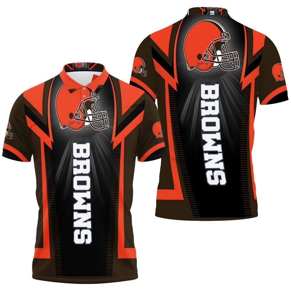 Cleveland Browns For Fans Polo Shirt All Over Print Shirt 3d T-shirt Cleveland Browns For Fans Polo Shirt All Over Print Shirt 3d T-shirt