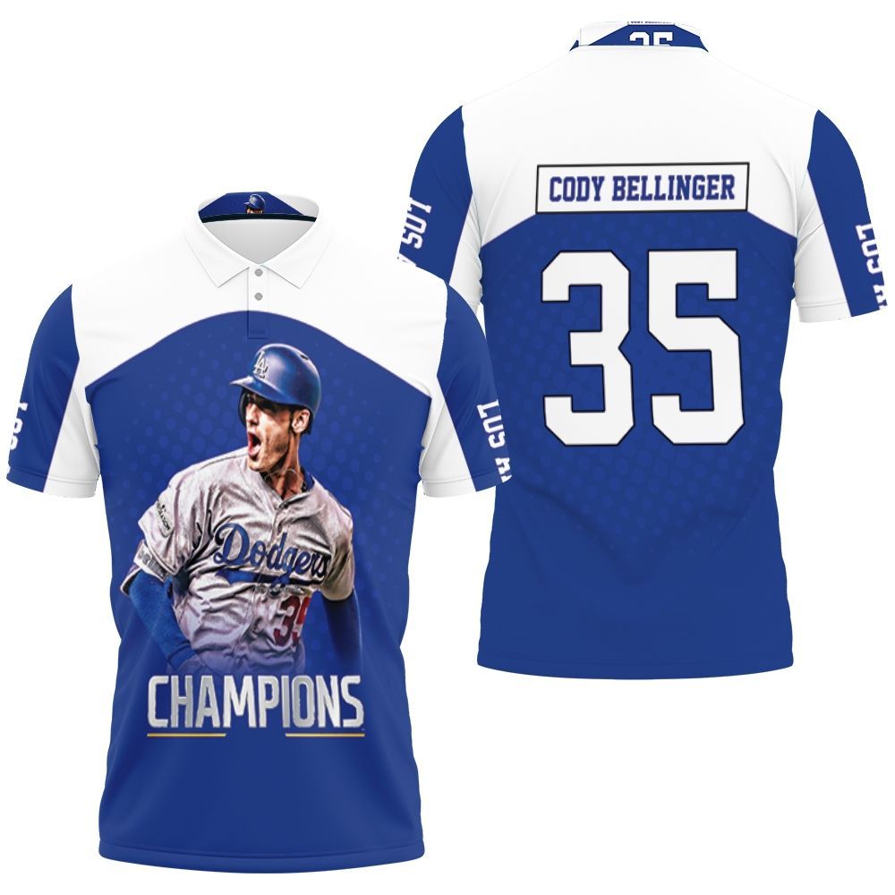 Cody Bellinger Dodgers Polo Shirt All Over Print Shirt 3d T-shirt Cody Bellinger Dodgers Polo Shirt All Over Print Shirt 3d T-shirt