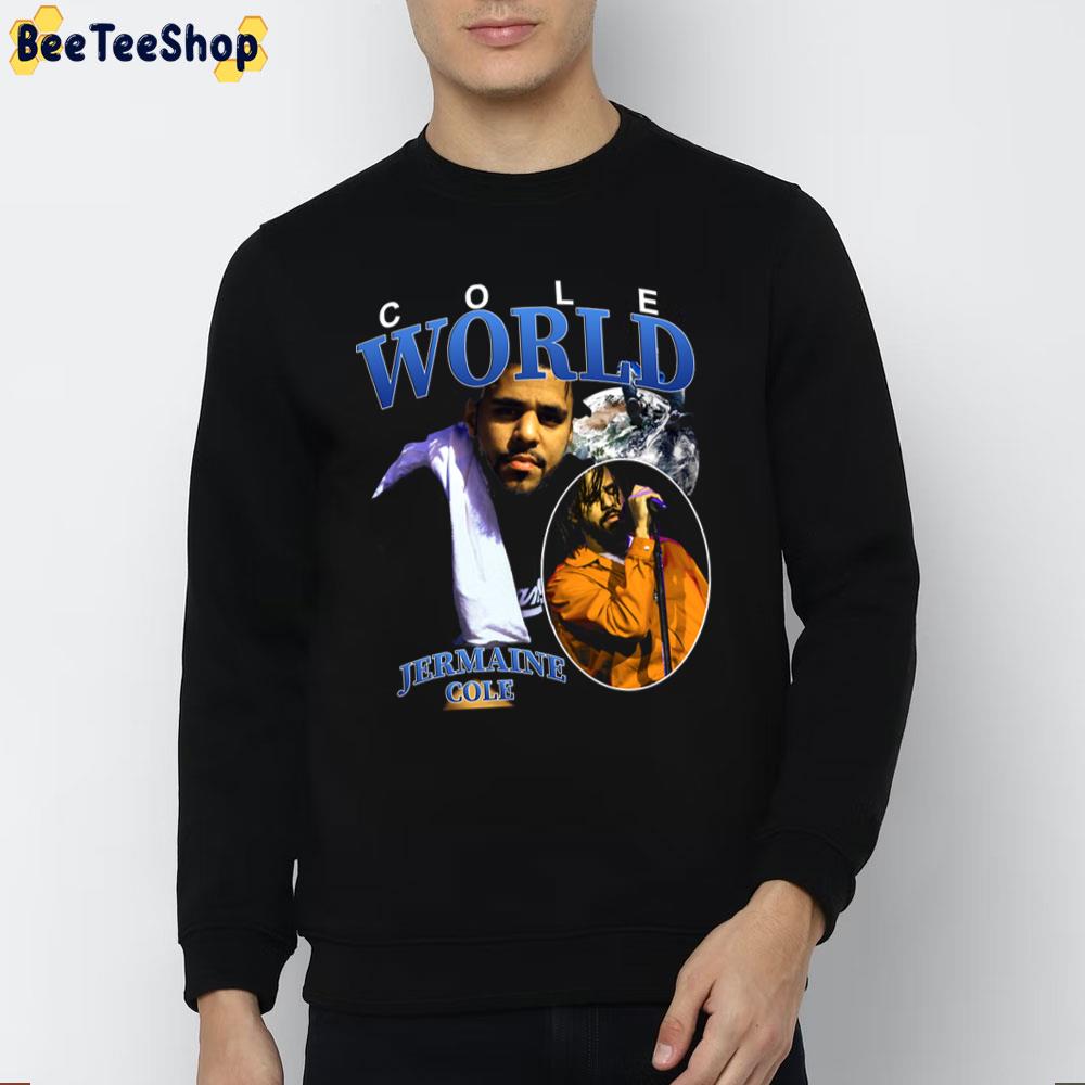 Cole World Jermaine Cole Rapper Vintage Art Unisex T-Shirt Cole World Jermaine Cole Rapper Vintage Art Unisex T-Shirt