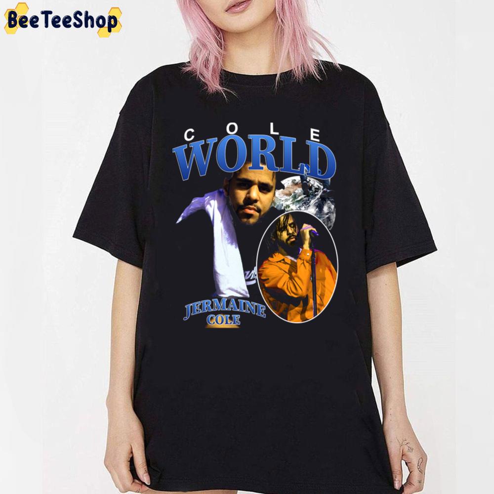 Cole World Jermaine Cole Rapper Vintage Art Unisex T-Shirt Cole World Jermaine Cole Rapper Vintage Art Unisex T-Shirt