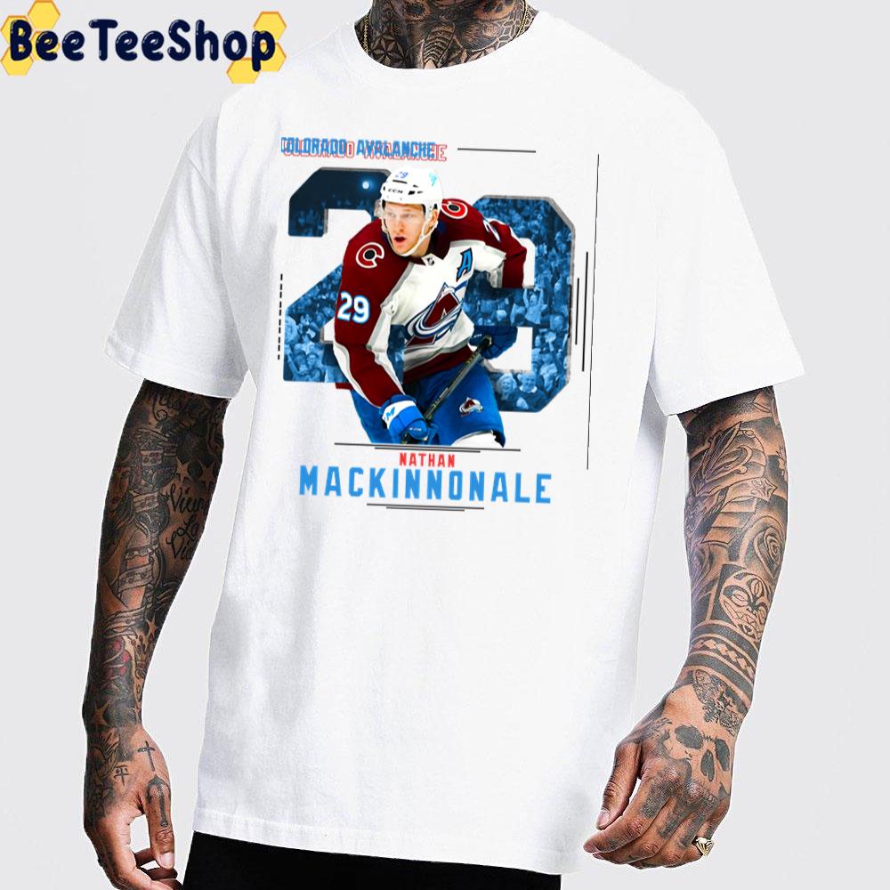 Colorado Avalanche Nathan Mackinnon Ice Hockey Unisex T-Shirt Colorado Avalanche Nathan Mackinnon Ice Hockey Unisex T-Shirt