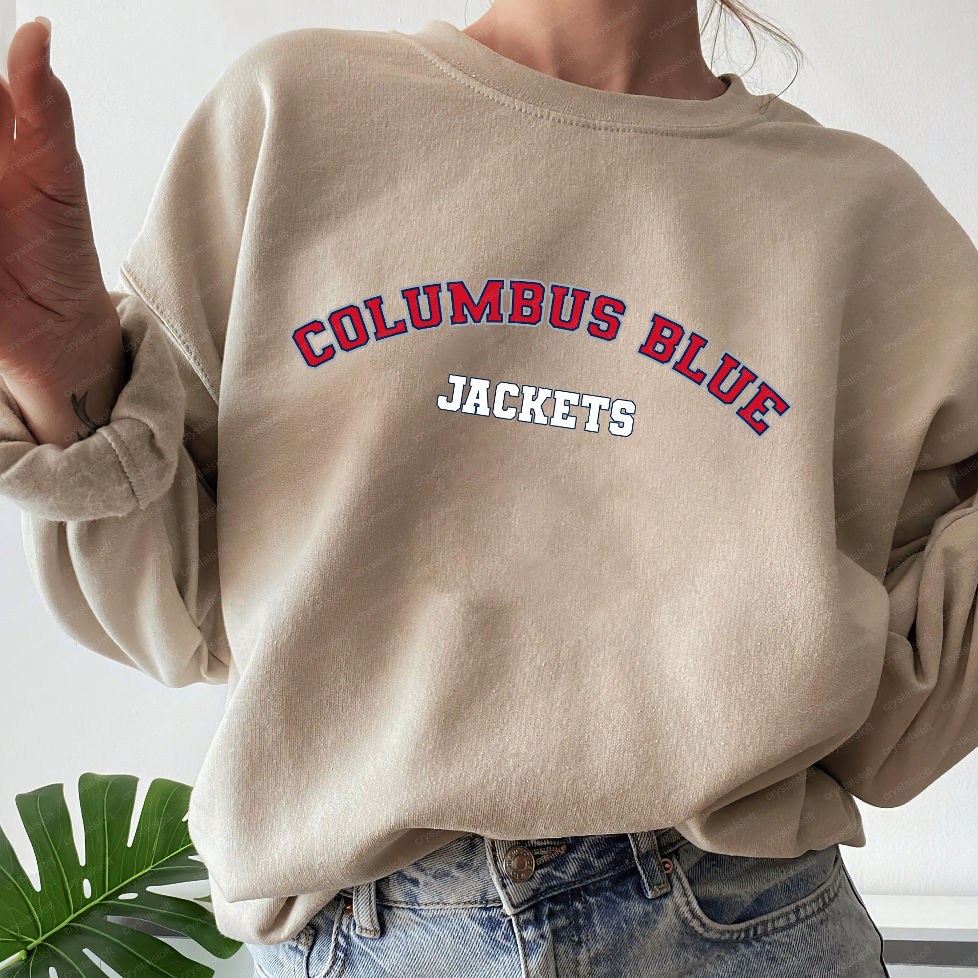 Columbus Blue Jackets Hockey Team Unisex Sweatshirt Columbus Blue Jackets Hockey Team Unisex Sweatshirt