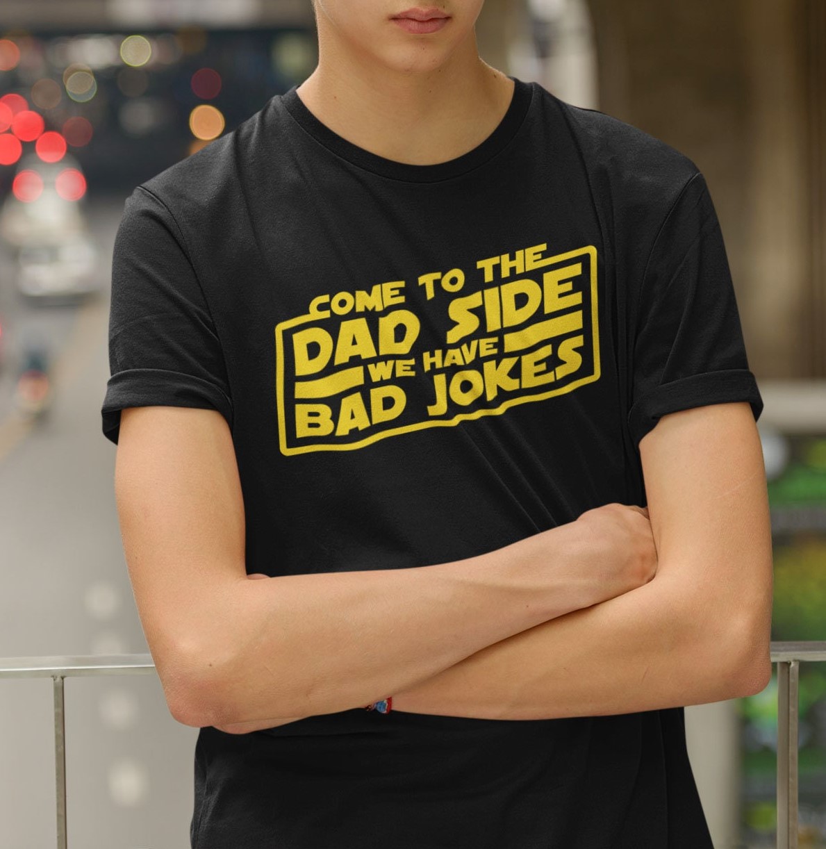 Come To The Dad Side We Have Bad Jokes Father's Day Unisex Shirt Come To The Dad Side We Have Bad Jokes Father's Day Unisex Shirt