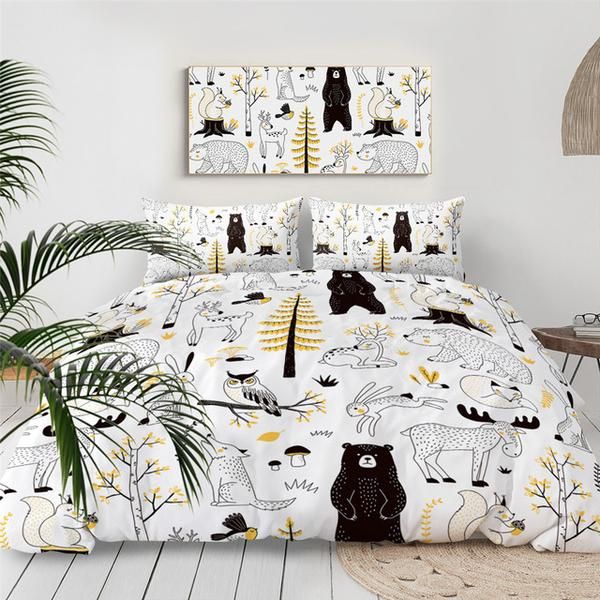 Cute Animal Cotton Bedding Sets Cute Animal Cotton Bedding Sets