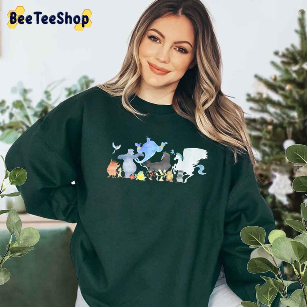 Cute Characters Disney World Unisex T-Shirt Cute Characters Disney World Unisex T-Shirt