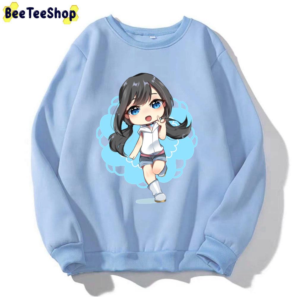 Cute Chibi Hina Amano Weathering With You Unisex Sweatshirt Cute Chibi Hina Amano Weathering With You Unisex Sweatshirt