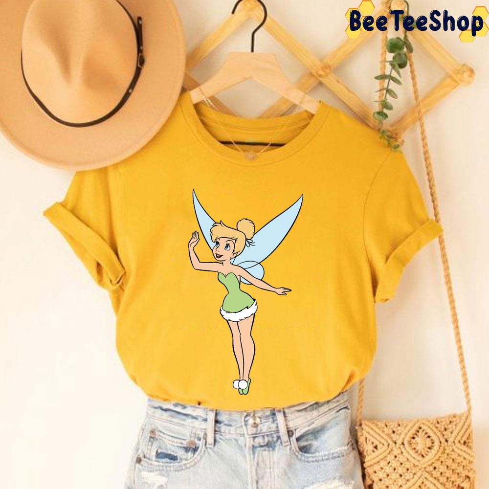 Cute Drawing Tinker Bell Unisex T-Shirt Cute Drawing Tinker Bell Unisex T-Shirt