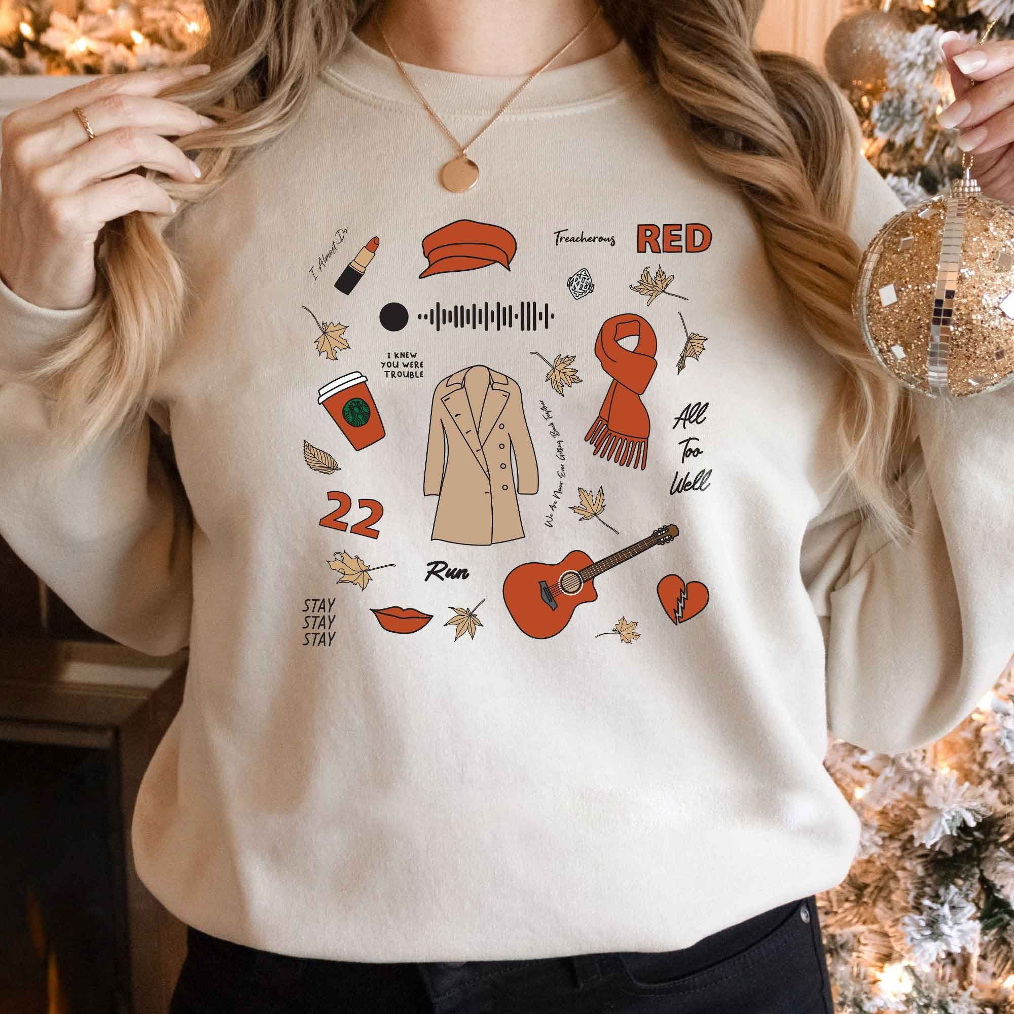 Cute Icon Taylor Folklore Through The Years Unisex Sweatshirt Cute Icon Taylor Folklore Through The Years Unisex Sweatshirt