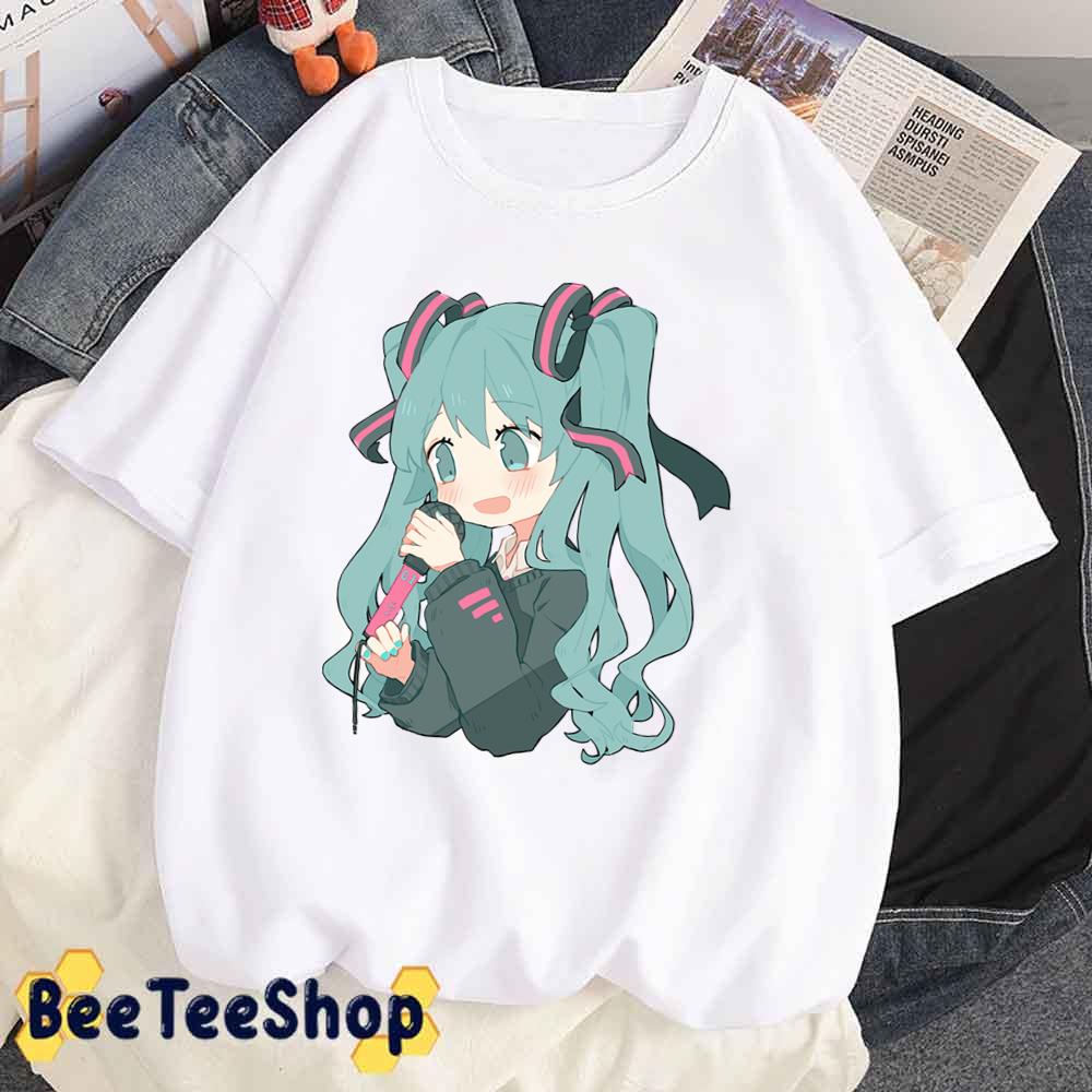 Cute Miku Hatsune Unisex T-Shirt Cute Miku Hatsune Unisex T-Shirt