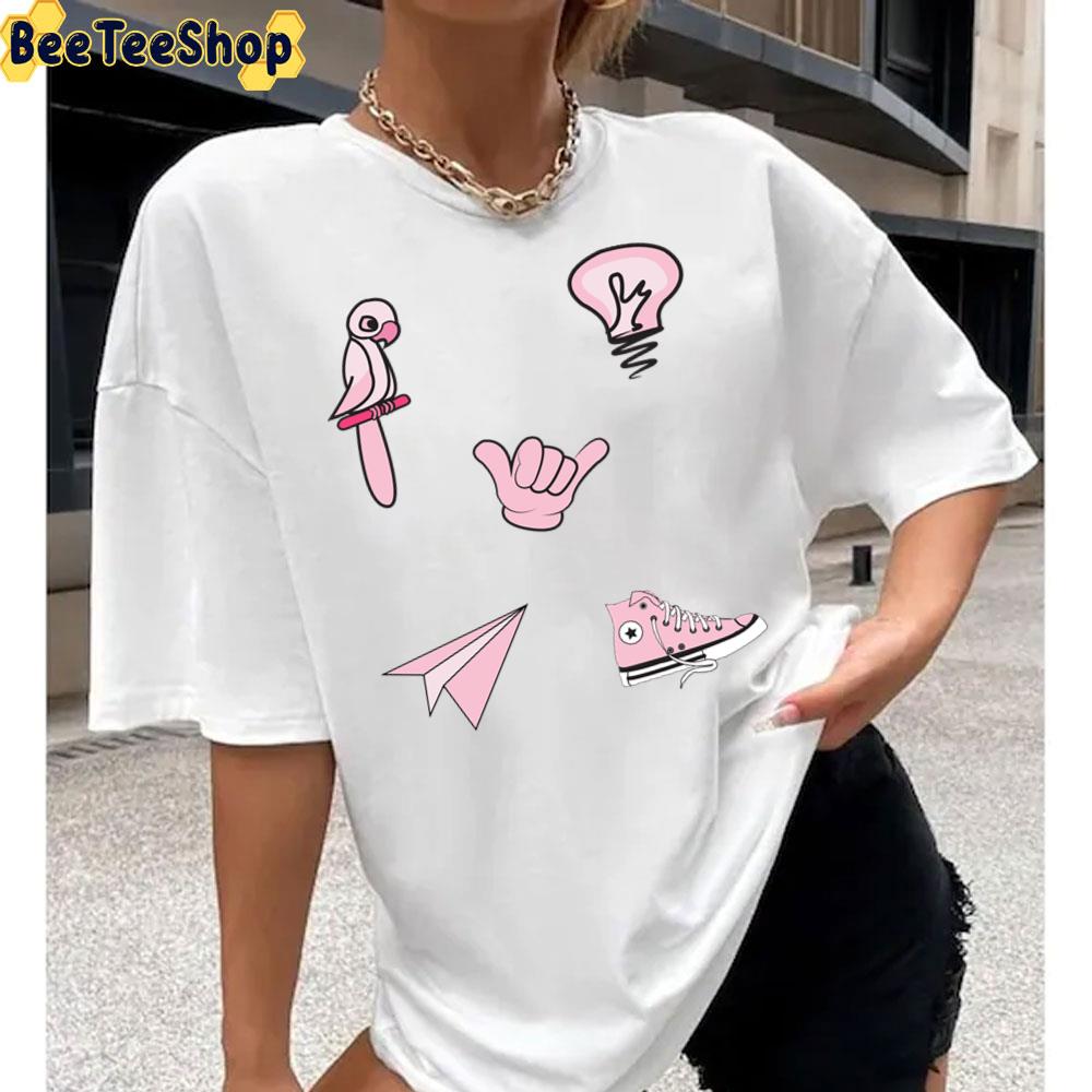 Cute Pink Pack Converse Unisex T-Shirt Cute Pink Pack Converse Unisex T-Shirt