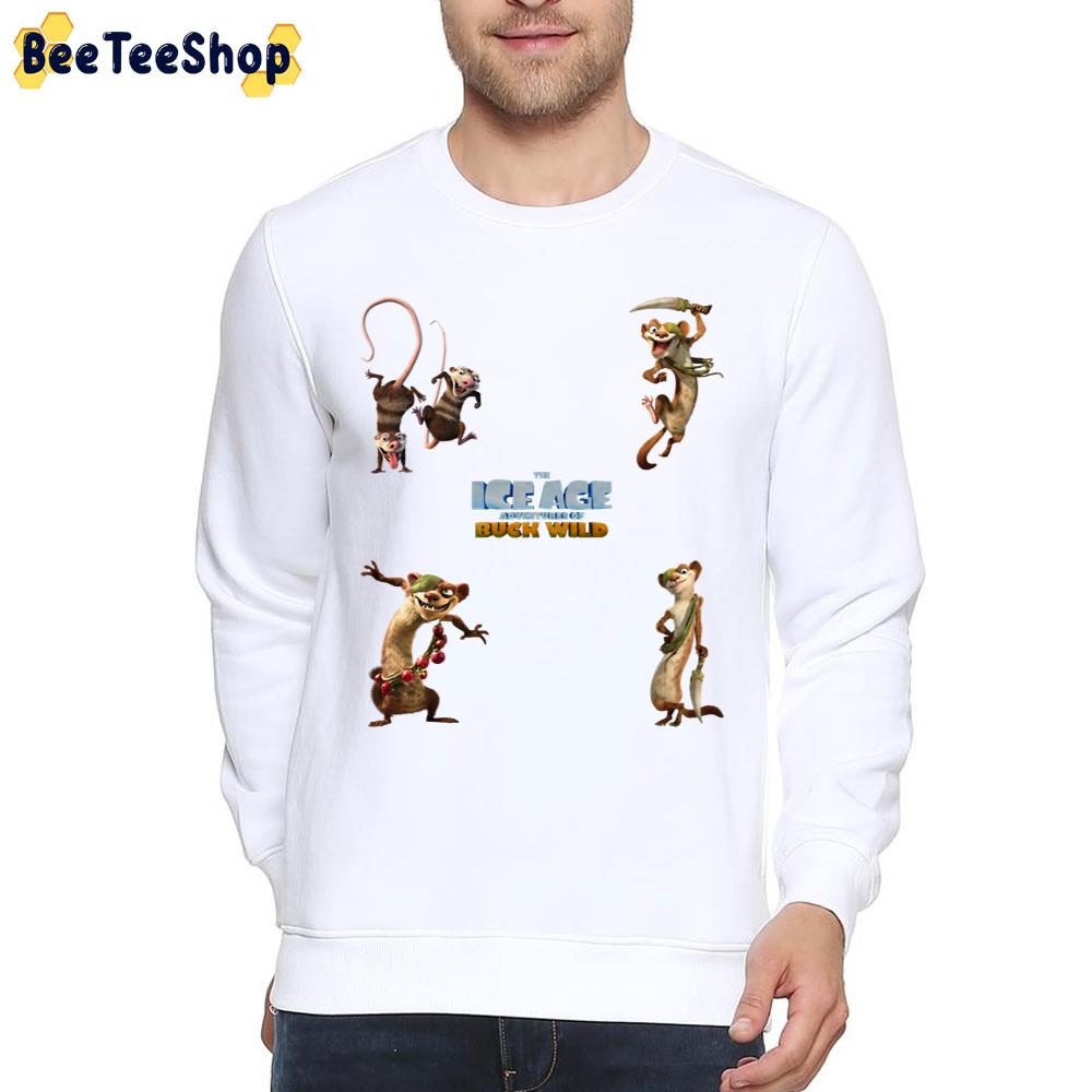 Cute The Ice Age Adventures Of Buck Wild Movie Unisex T-Shirt Cute The Ice Age Adventures Of Buck Wild Movie Unisex T-Shirt