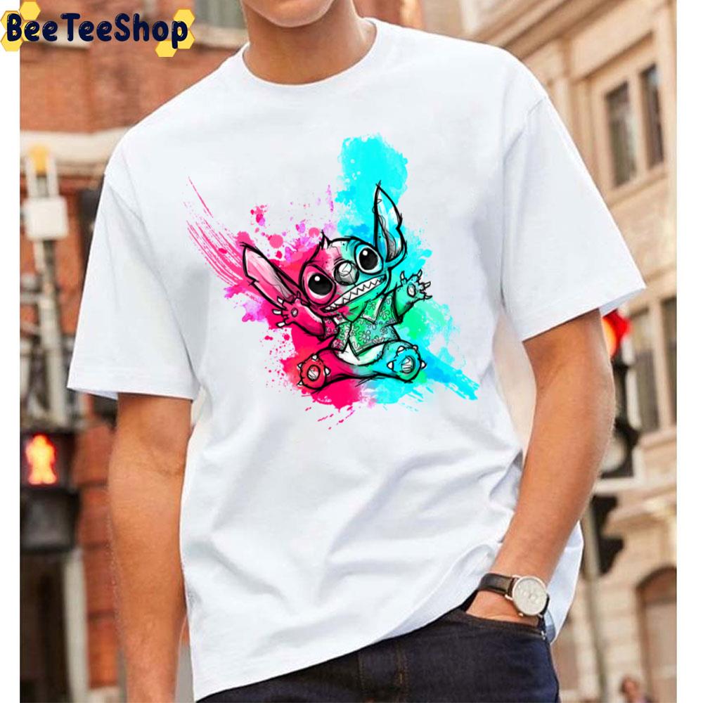 Cuteless Rainbow Stitch Ohana Unisex T-Shirt Cuteless Rainbow Stitch Ohana Unisex T-Shirt