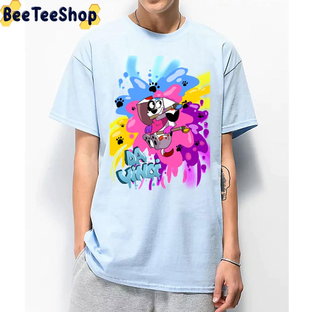 Da Vinci Colorful Art Unisex T-Shirt Da Vinci Colorful Art Unisex T-Shirt