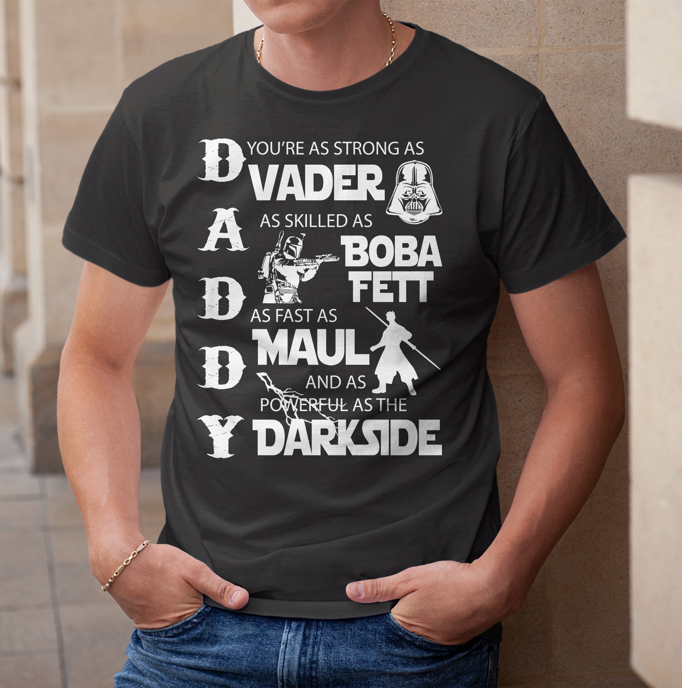 Daddy Darkside Sith Lord Star Wars Jedi Father's Day Unisex T-Shirt Daddy Darkside Sith Lord Star Wars Jedi Father's Day Unisex T-Shirt