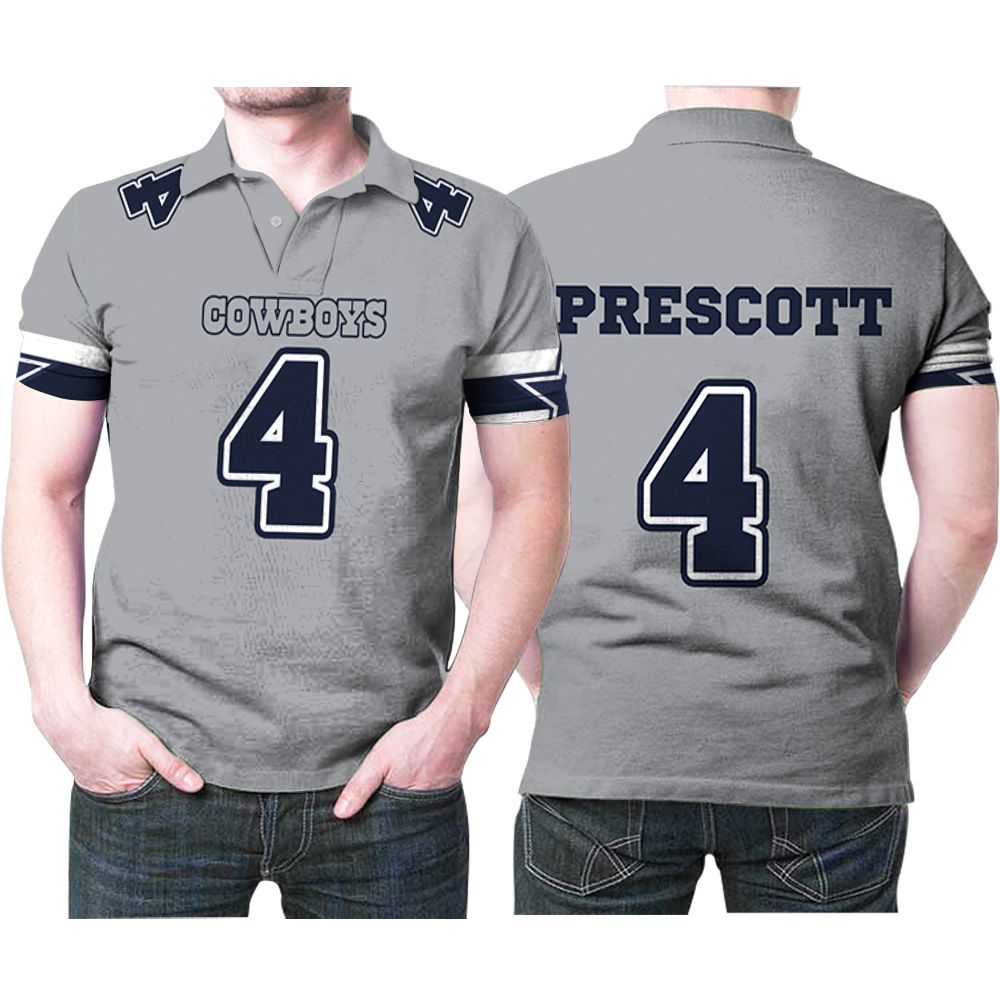 Dallas Cowboys Dak Prescott 4 Legend Player Nfl American Football Team Jersey Style Gift For Cowboys Fans Dak Prescott Lovers Polo Shirt Dallas Cowboys Dak Prescott 4 Legend Player Nfl American Football Team Jersey Style Gift For Cowboys Fans Dak Prescott Lovers Polo Shirt