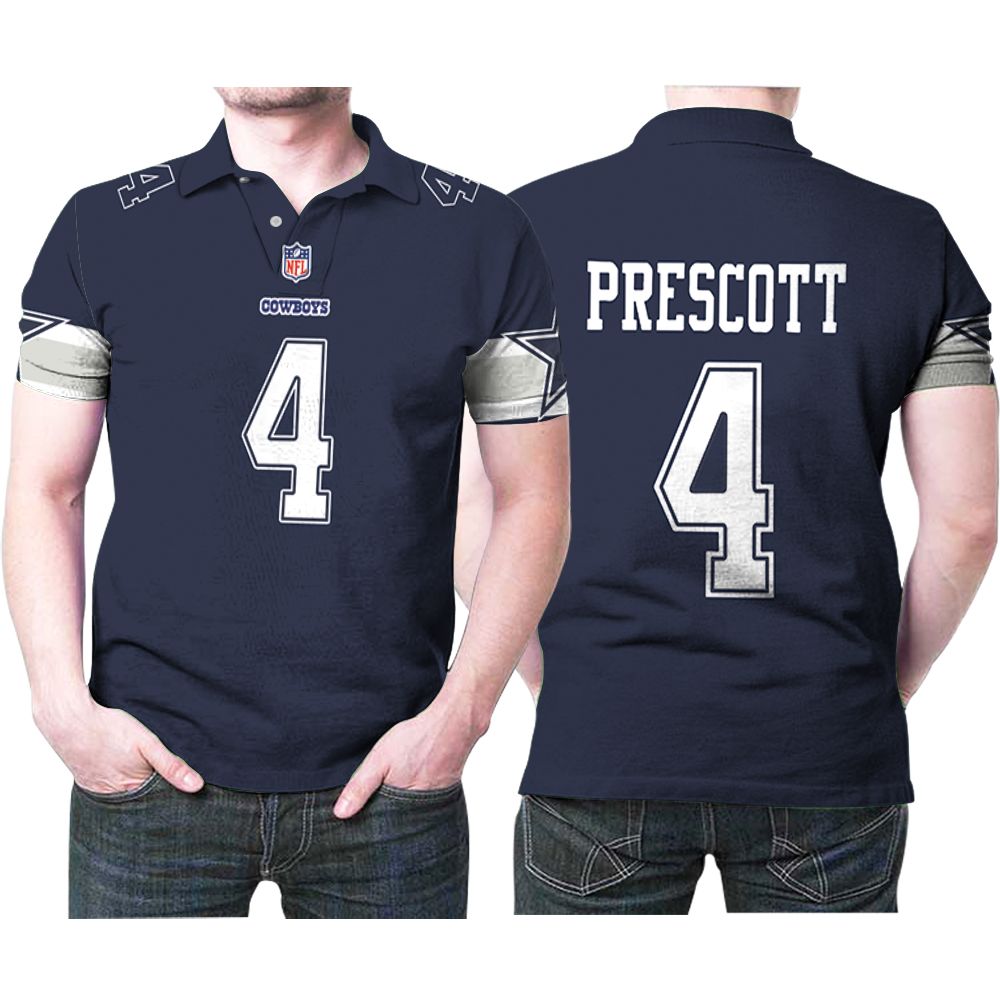 Dallas Cowboys Dak Prescott 4 Player Legend 3d Designed For Dak Prescott Fan Polo Shirt All Over Print Shirt 3d T-shirt Dallas Cowboys Dak Prescott 4 Player Legend 3d Designed For Dak Prescott Fan Polo Shirt All Over Print Shirt 3d T-shirt