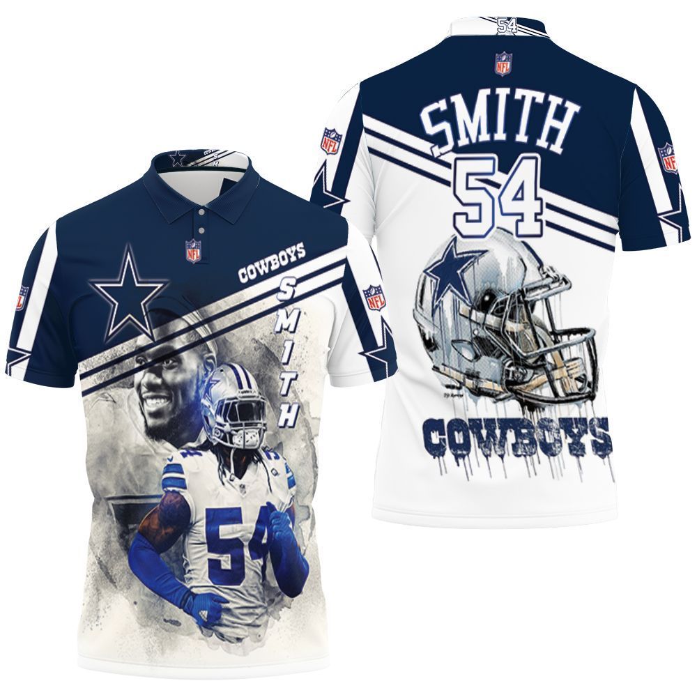 Dallas Cowboys Jaylon Smith 54 3d Polo Shirt Jersey All Over Print Shirt 3d T-shirt Dallas Cowboys Jaylon Smith 54 3d Polo Shirt Jersey All Over Print Shirt 3d T-shirt