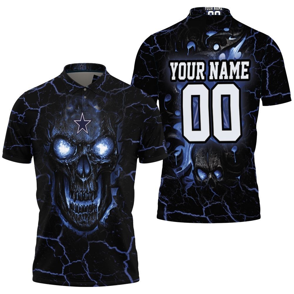 Dallas Cowboys Skull 3d Personalized Polo Shirt All Over Print Shirt 3d T-shirt Dallas Cowboys Skull 3d Personalized Polo Shirt All Over Print Shirt 3d T-shirt